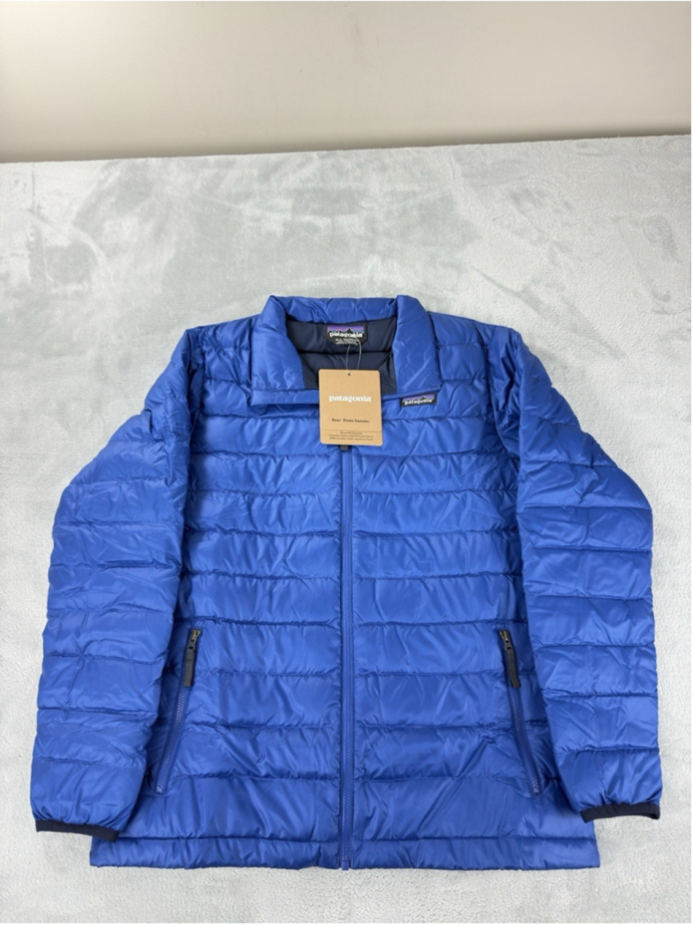 Patagonia Nwt Boys Down Sweater 600 Down Fill Duck Down Boys Size XL(14)